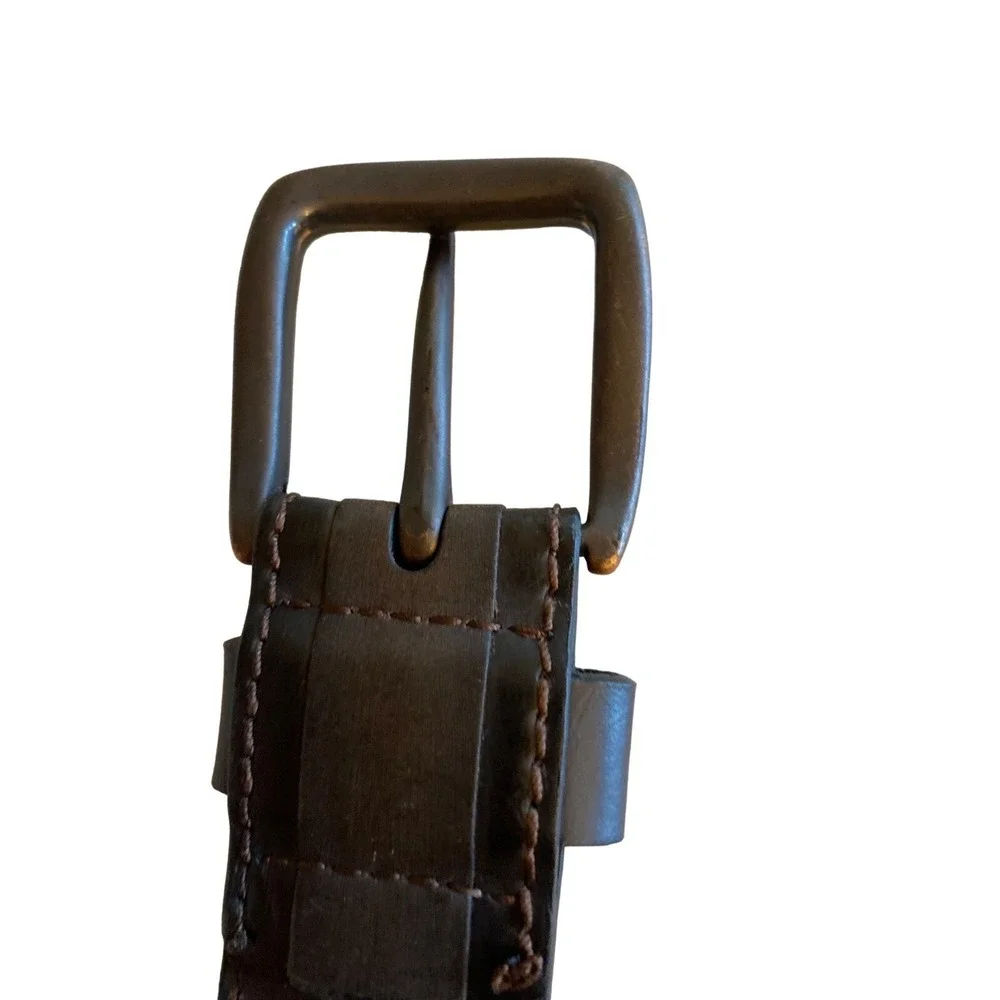 Columbia Black Leather Belt‎ Size Large 38-40